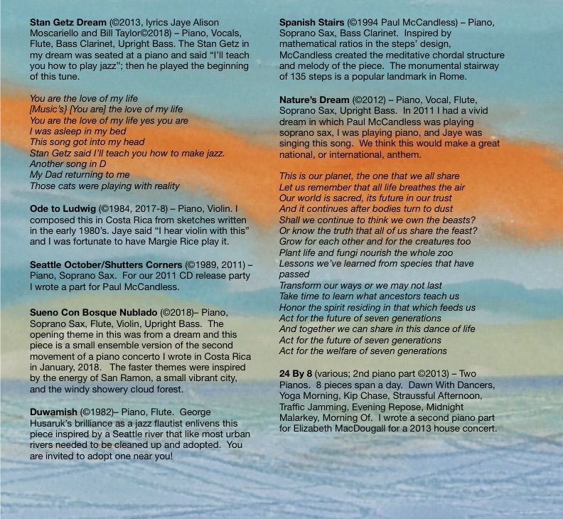 Inside Center Natures Dream Cd Touch The Earth Music